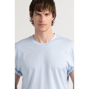 Short-sleeved slim fit jersey t-shirt | Quality brand - Europann