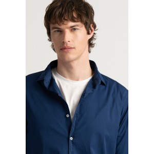 VARDY - Casual cotton voile shirt navy blue