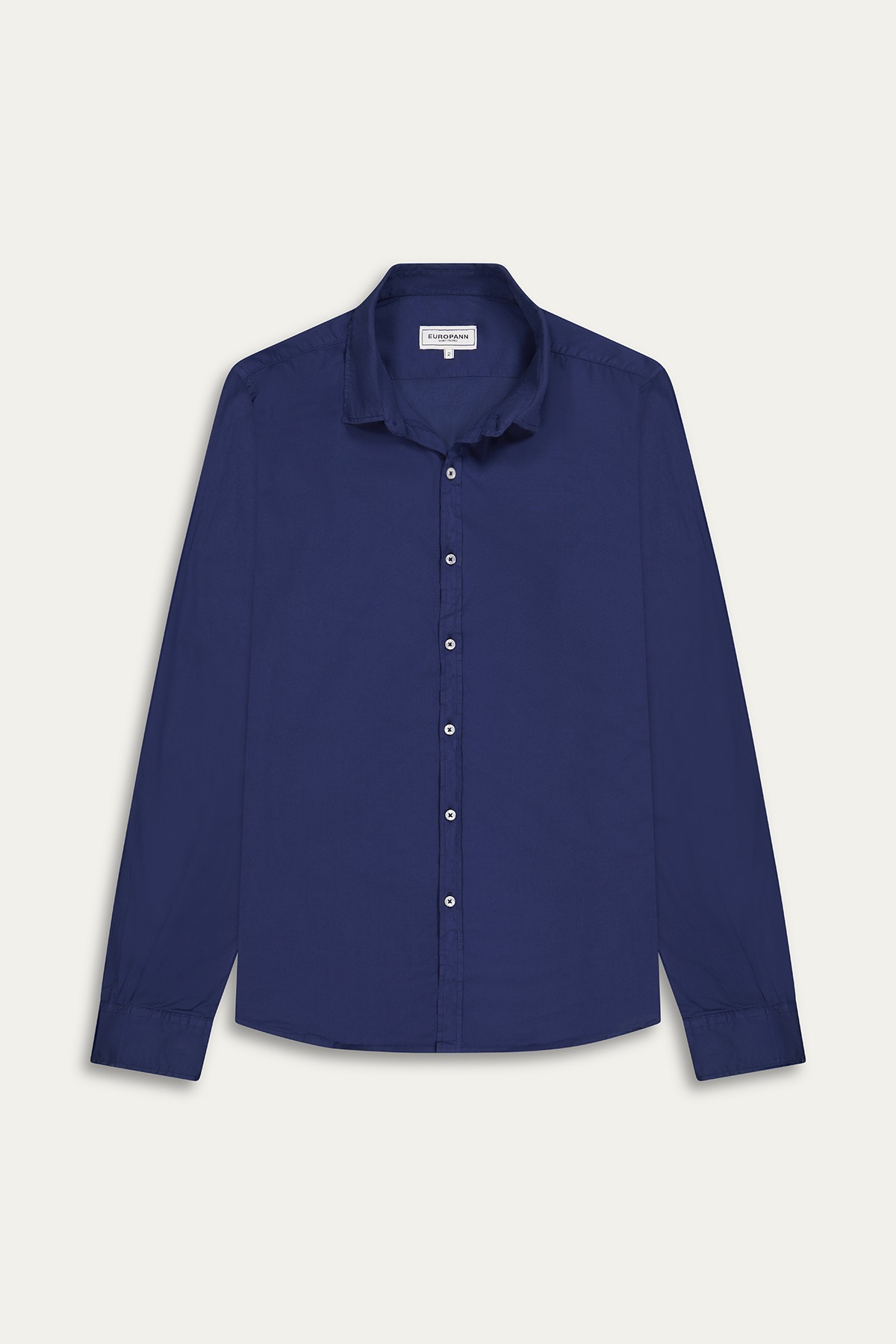 VARDY - Casual cotton voile shirt navy blue