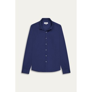 VARDY - Chemise unie voile de coton marine