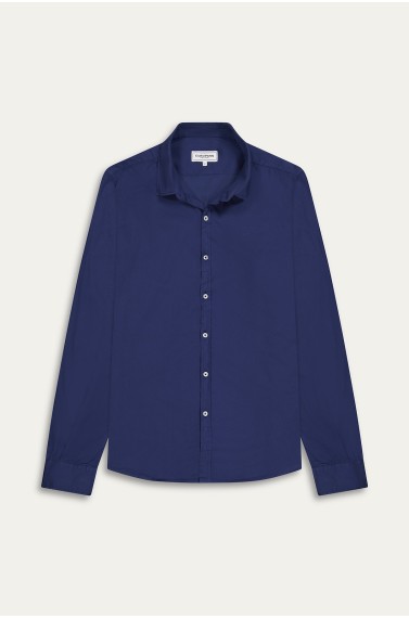 VARDY - Casual cotton voile shirt navy blue