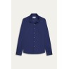 VARDY - Casual cotton voile shirt navy blue