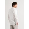 Chemise Homme manches longues unie blanche slimfit|Europann