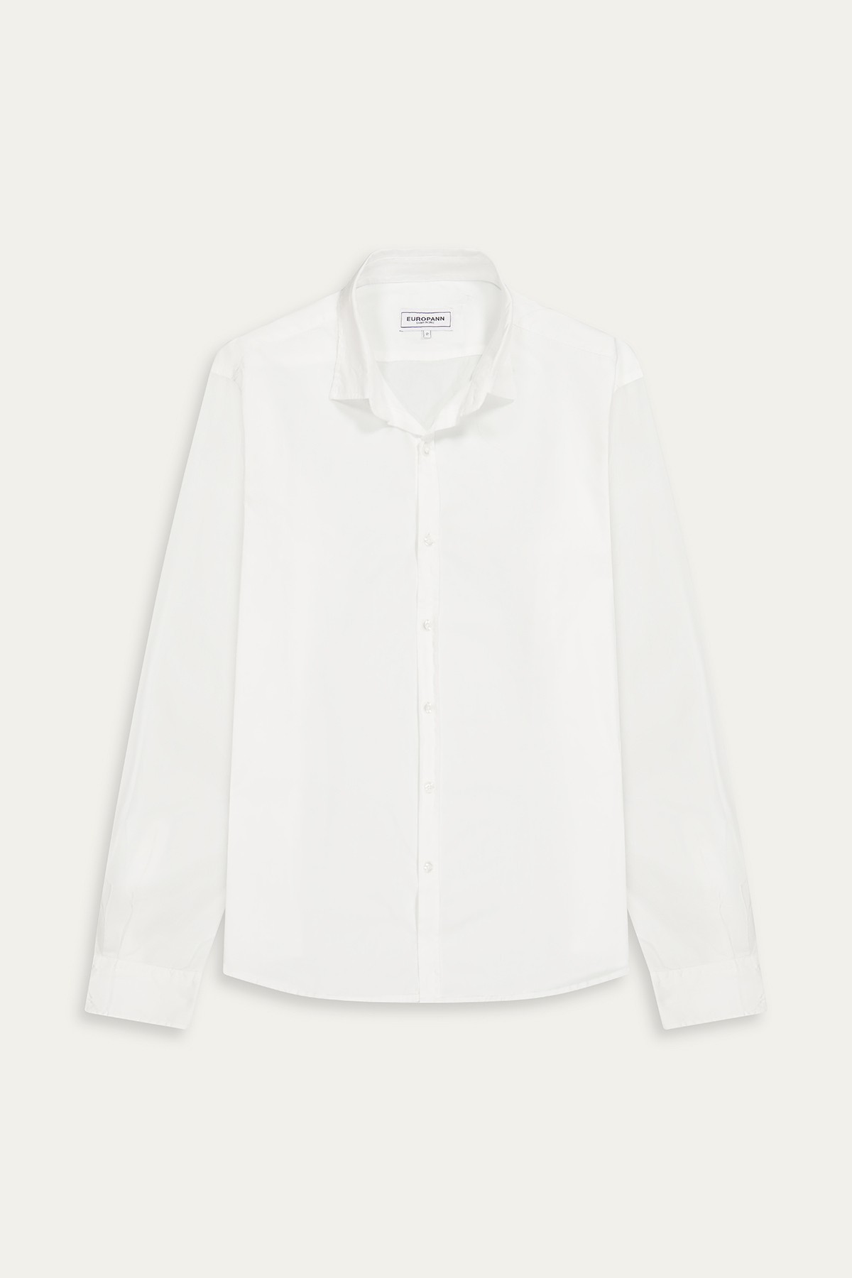 Plain white color long sleeves shirt for men | Quality brand Europann