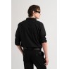 Plain black color long sleeves shirt for men | Quality brand Europann 