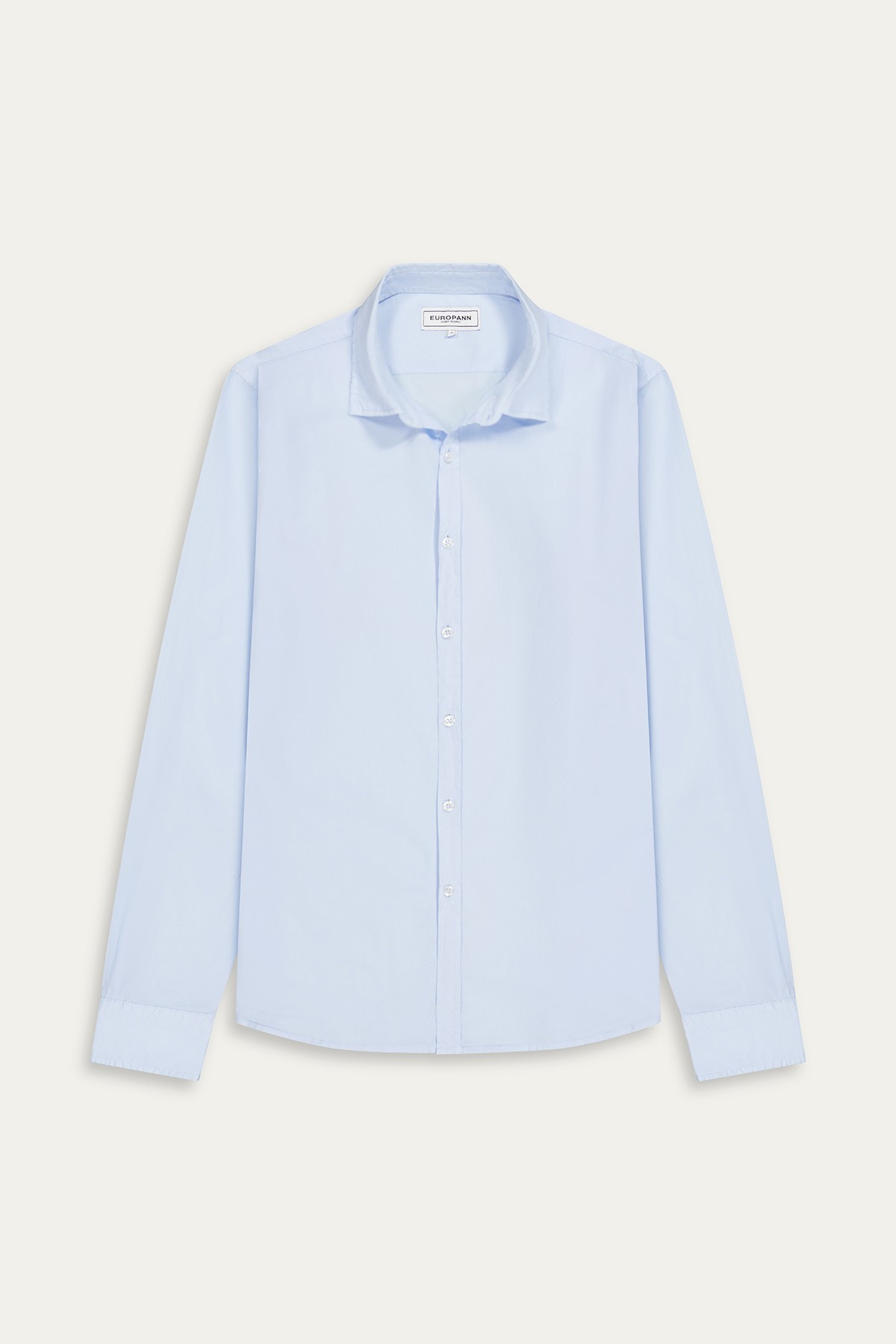 Plain sky blue color long sleeves shirt for men | Quality brand Europann 