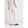 ROMA - White relaxed linen pants