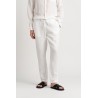 ROMA - White relaxed linen pants