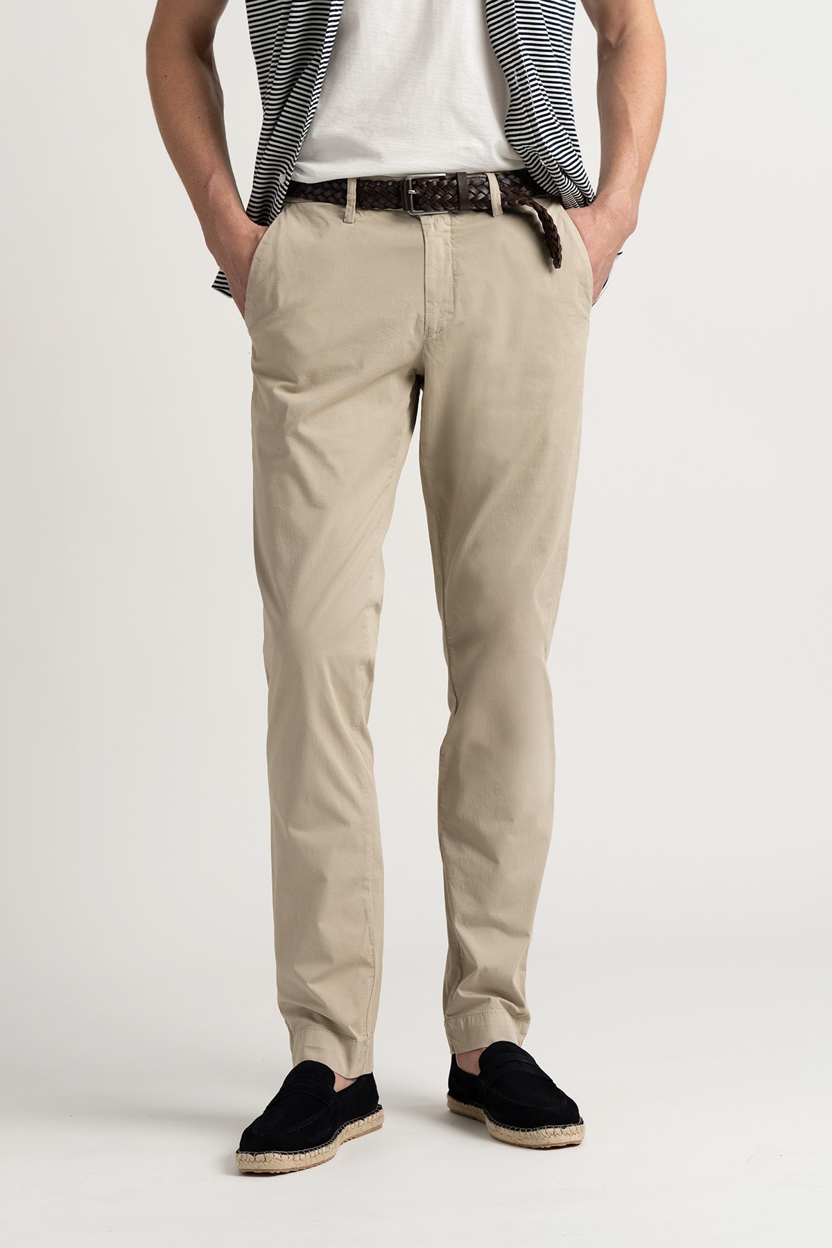 Pants regular fit cotton chinos for mens |  Quality brand Europann