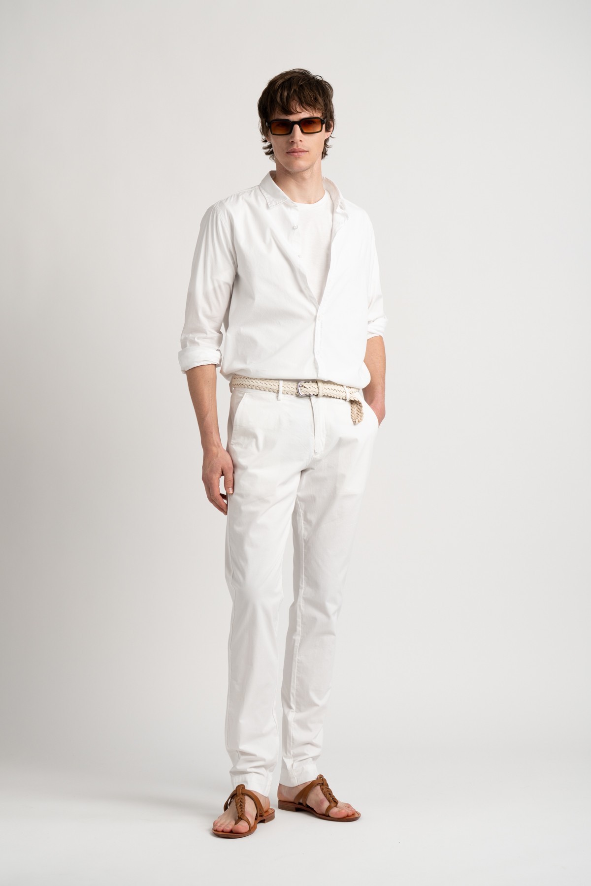 Pants adjusted fit cotton chinos for mens |  Quality brand Europann