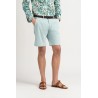 Cotton men's plain Aqua bermuda |  Quality brand Europann 