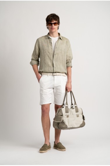 Bermuda en coton coupe ajustée homme|Marque de qualité - Europann 