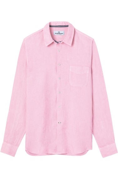 DIVA - Chemise décontractée en lin, rose