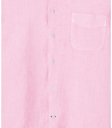 DIVA - Chemise décontractée en lin, rose