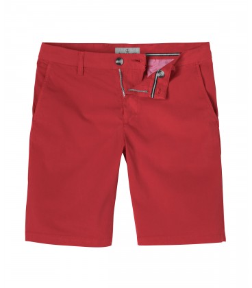 TEXAS - Slim fit Chino Bermudas, red 