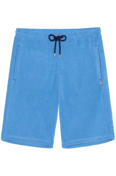 OCEAN BLUE SPONGE JOGGING SHORTS NOAH