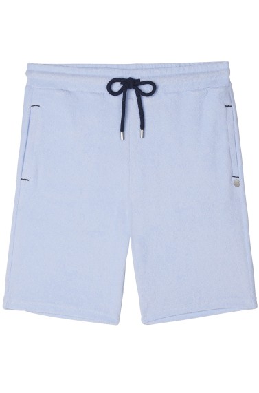 SKY BLUE SPONGE JOGGING SHORTS NOAH