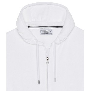 COTTON HOODIE SACHA WHITE