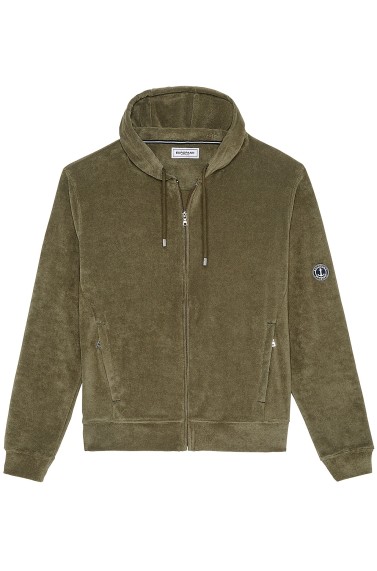 COTTON HOODIE SACHA KHAKI