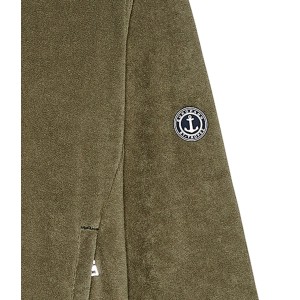 Veste capuche sacha éponge kaki