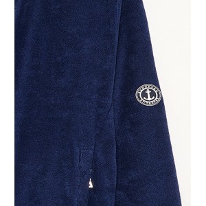 Veste capuche sacha éponge marine