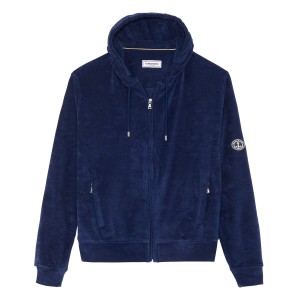 COTTON HOODIE SACHA NAVY BLUE