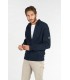 ALLEN CARDIGAN ZIPPÉ MARINE