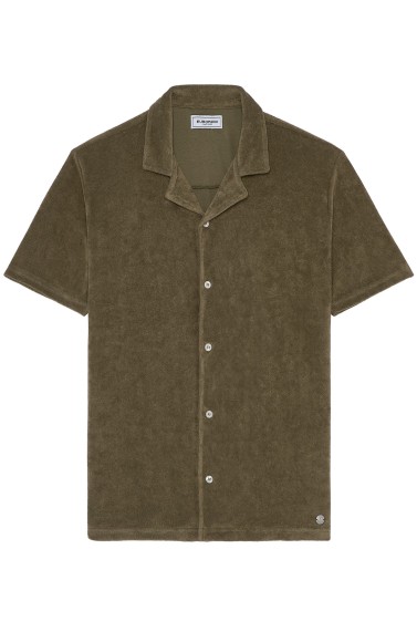 MIKA - Chemise éponge kaki